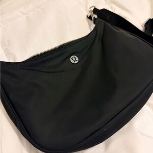 lululemon athletica Black Shoulder Belt Bag